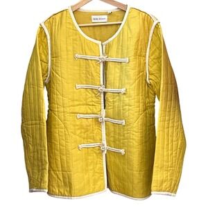 Rachel Antonoff Quilted Jacket Grandmillennial Coastal Grandmother Cottagecore